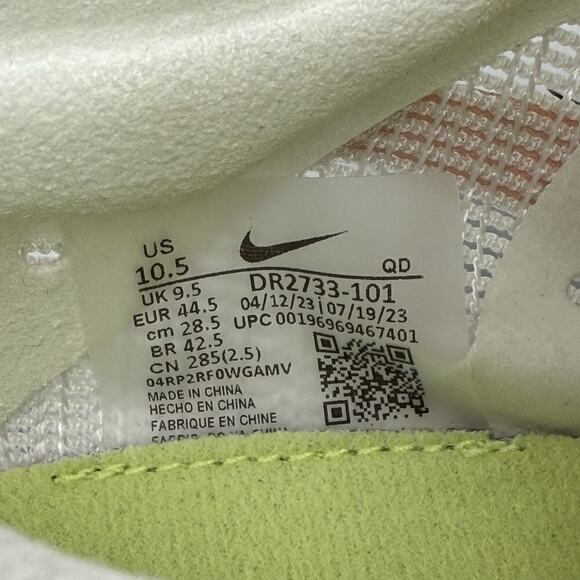 NEW Nike Men's Zoom Mamba 6 Sail Pink Track & Field Spikes DR2733-101 Size 10.5 - Picture 10 of 10